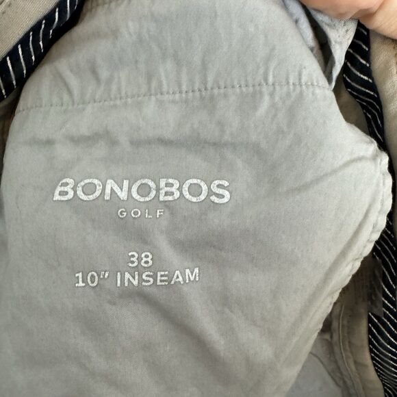 Bonobos Shorts Mens 38 Beige Golf‎ Performance Chino Stretch 10" Outdoor - Picture 6 of 7